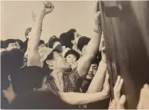  ?? ?? Salya during People Power. PHOTO FROM ‘PEOPLE POWER: AN EYEWITNESS HISTORY’