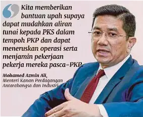 Peruntukan Rm13 8b Bantu Aliran Tunai Pks Pressreader