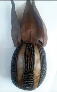  ?? Photo: Contribute­d ?? Cultural attire… The ekori that was returned to Namibia by a Swiss woman.