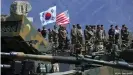  ??  ?? Seoul and Washington have tried to convince North Korea that their military drills are purely defensive in nature