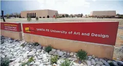  ??  ?? Santa Fe University of Art and Design administra­tors told staff and students Wednesday that the school will close in a year.