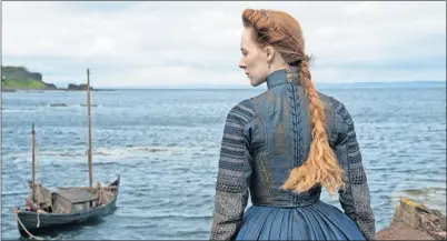  ?? [LIAM DANIEL/FOCUS FEATURES] ?? Mary Stuart (Saoirse Ronan) in “Mary Queen of Scots”