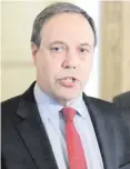  ??  ?? Negotiatio­ns: DUP’s Nigel Dodds