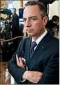  ?? ANDREW HARNIK/AP ?? Former chief of staff Reince Priebus describes the early days of the Trump White House as chaotic.