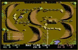  ??  ?? » [C64] Tracks with lots of berms were a great way of showing off your skill.