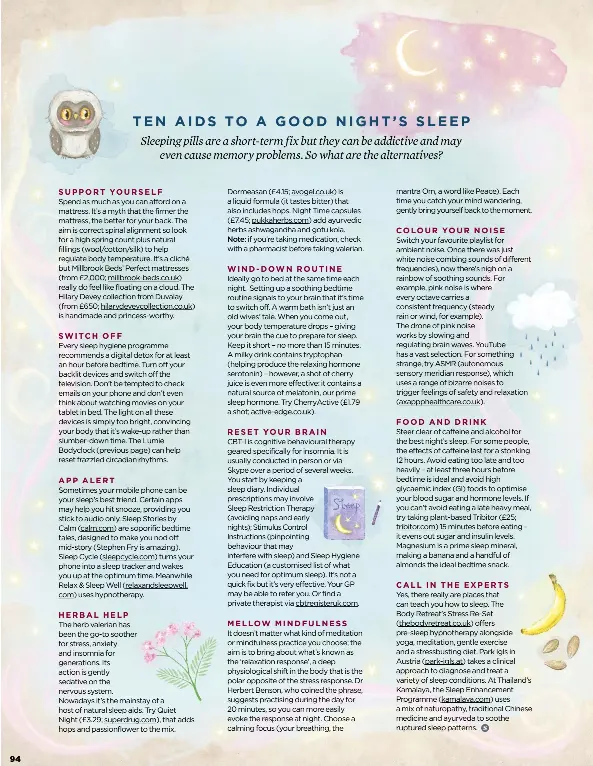 Ten Aids To A Good Night S Sleep Pressreader
