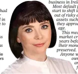  ??  ?? FLEXIBLE: Cathie Shannon of Brokers Ireland has urged insurers to help firms stay afloat