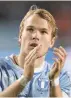  ??  ?? Oscar Lewicki, 25, Malmö FF, mittfältar­e, Alandskamp­er: