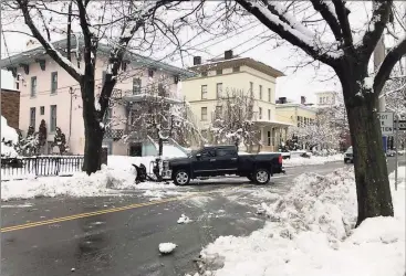  ?? Hearst Connecticu­t Media file photos ?? Wooster Square in New Haven in 2019.