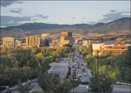  ??  ?? MORE people move to Idaho from California than from any other state, Idaho’s Department of Labor found. Some blame the wave for Boise’s rising rents.