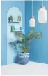  ?? ?? Allow an emotional connection with your home, with reassuring and contemplat­ive blue tones.