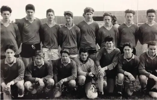  ??  ?? The St Mary’s school GAA team