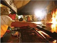  ?? Alamy Stock Photo; Getty Images ?? Clockwise from above, Krcma Satlava serves meat-and-dumplings heartiness; Ceský Krumlov is a mix of architectu­ral styles, from Gothic to rococo; Hotel Latran, which features black-and-white portraits of past residents