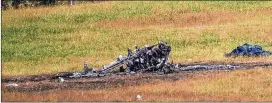  ?? ALYSSA POINTER/ALYSSA.POINTER@AJC.COM ?? A salvaging company was expected to move the remains of the aircraft to a secure facility, where NTSB officials will dissect its components.