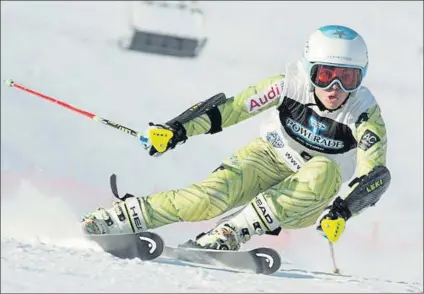  ?? FOTO: TONI GRASES / WWW.PHOTOSET.ES ?? Júlia Bargalló fue la gran dominadora de la pasada edición del Memorial, al llevarse los dos gigantes femeninos