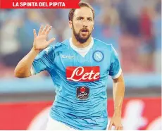  ?? MOSCA ?? Gonzalo Higuain, 28 anni, 17 presenze e 16 gol in questo campionato