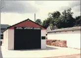  ??  ?? The original lifeboat station in Lamlash.