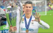  ?? REUTERS ?? ■ Cristiano Ronaldo has won five Champions League titles.