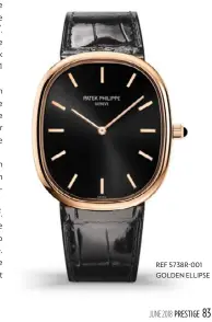  ??  ?? REF 5738R-001 GOLDEN ELLIPSE