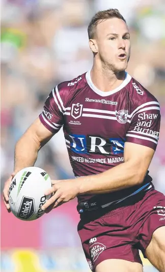  ?? Picture: AAP IMAGE ?? Daly Cherry-Evans has recovered from surgery and will lead the Maroons.