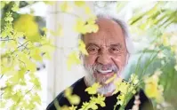  ?? CHRIS CARLSON/AP ?? Tommy Chong hangs out at his Los Angeles home a few days before turning 80.