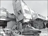  ?? Los Angeles Times ?? A WING of the Sylmar VA Hospital after the 6.5 quake. Three months before the temblor, engineers had deemed the failed buildings safe.