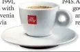  ??  ?? LOCAL FLAVOUR: The Illy coffee brand was born in Trieste