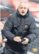  ??  ?? Dundee United boss Ray McKinnon.