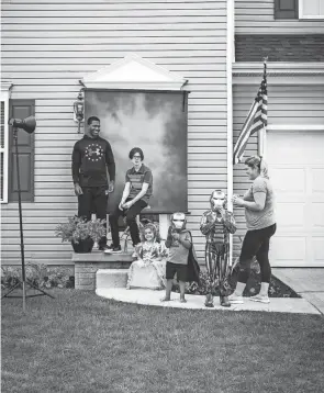  ?? CENTER OF OHIO DECORATIVE ARTS ?? “The Pryor Family, Brimfield, August 2020” by Autumn Bland