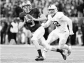  ?? TED S. WARREN/ASSOCIATED PRESS ?? Washington’s Jake Browning, the Pac-12’s Offensive Player of the Year, is among the top returning QBs in the league.