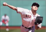  ?? Michael Dwyer / Associated Press ?? The Red Sox’s Tanner Houck pitches during the second inning against the Orioles on Saturday.