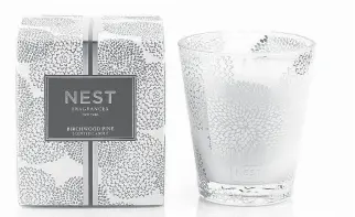  ??  ?? NEST Birchwood Pine candle, 230g, $56, in-store at Sephora until Nov. 22; online in December at sephora.ca.