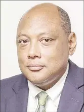  ??  ?? Minister of Natural Resources Raphael Trotman