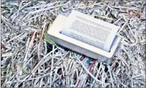  ?? SUBMITTED PHOTO ?? A new study endorses shredding confidenti­al files at hospitals, rather than recycling them, as one way to help protect patient privacy.