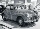  ??  ?? Morris Minor