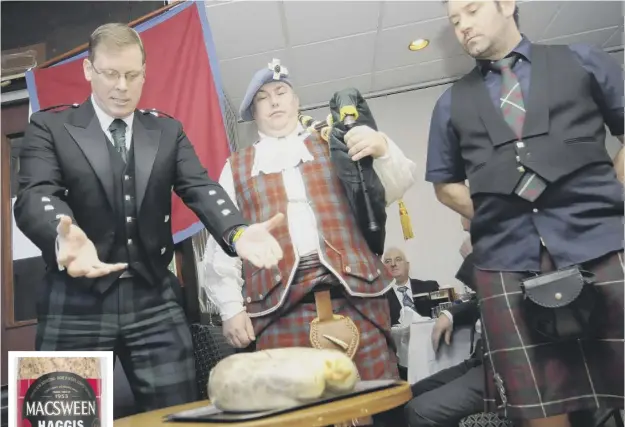  ?? PICTURE: ALAN MURRAY ?? 0 Canadians can enjoy a taste of Scotland after Macsweens tweaked its haggis recipe to satisfy officials