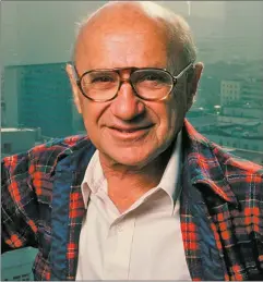  ?? ?? ECONOMISTA MILTON FRIEDMAN.