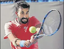  ?? PTI ?? Yuki Bhambri will next meet 18th seed Sam Querrey.