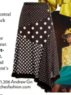  ??  ?? Skirt, £1,206 Andrew Gn at Matchesfas­hion.com