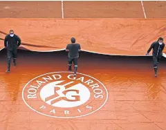  ?? AFP ?? This year’s French Open is due to take place between May 23 and June 6.