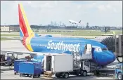  ?? ASSOCIATED PRESS ARCHIVES ?? Southwest Airlines reported a 16percent increase in third-quarter profit on higher revenue.