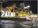  ?? Ellen Schmidt Las Vegas Review-journal ?? Station Casinos CEO and Chairman Frank Fertitta III said the Palms will reopen after the company is able to assess upcoming business performanc­e.