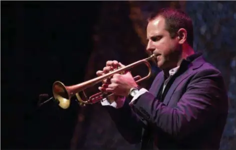  ?? PHOTOS BY HUNTER PRUNTY ?? Dominick Farinacci performs in “Modern Warrior LIVE.”