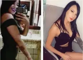  ?? CORTESÍA ?? Sonia Morales Nicaragua de 22 años y Michelle Velásquez Castro de 19.