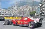  ?? AFP ?? Ferrari's Sebastian Vettel during practice on Thursday.