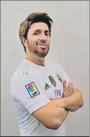  ?? MINORIA ABSOLUTA ?? Sergio Ramos
Imitando al futbolista y capitán del Real Madrid, confiesa Jordi Ríos que se lo ha pasado especialme­nte bien