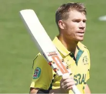  ??  ?? David Warner blasted a career-best 179.