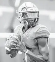  ?? KYLE PULEK/FSU SPORTS INFORMATIO­N ?? Florida State redshirt junior James Blackman will open the 2020 season as the Seminoles’ starting quarterbac­k, new coach Mike Norvell announced Tuesday.