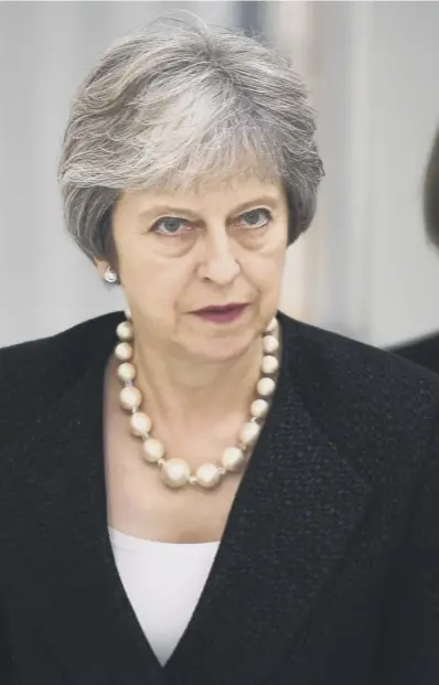  ??  ?? 0 Theresa May meets DUP leader Arlene Foster in Northern Ireland yesterday ahead of a speech in which she will pledge to honour the Good Friday Agreement