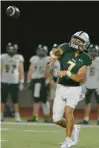  ?? ?? Central Catholic sophomore QB Antonio Fontanez is the No. 2 passer in the South with 733 yards and seven scores.